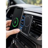 Ozkr Store 15W Magsafe Uyumlu Manyetik Araç Şarj Standı | Güçlü Mıknatıslı Telefon Tutucu