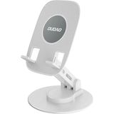 Ozkr Store F17S Masaüstü Telefon Tutucu Döner Tabanı Alüminyum Paslanmaz Çelik Katlanabilir