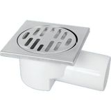 Ozkr Store Gama Melez Yer Süzgeci 50 mm Yandan Çıkışlı 10X10 cm