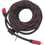 Ozkr Store HDMI Kablosu Hdtv Bilgisayar Uydu Görüntü Ses Full Hd Sargılı Görüntü Aktarma Kablosu