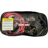 Özl 2000 Amp Profesyonel Akü Takviye Kablosu - 2.20 Metre