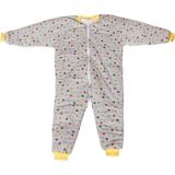 Özlem Bebe 7-12 Yaş Arası Ara Dolgu Uyku Tulumu - 9 - 10 Yaş - Gri - Sarı