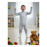 ÖZLEM BEBE 7-16 Yaş Arası Açık Mavi Puan Ara Dolgu 2.5 Tog Uyku Tulumu