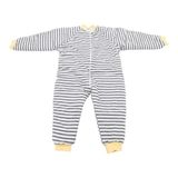 Özlem Bebe 7-16 Yaş Arası Unisex 2.5 Tog Çocuk Uyku Tulumu - Sarı - Gri - 7 - 8 Yaş