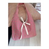 ÖZLEM HANDMADE SIVI İTİCİ KUMAŞ PÖTİKARE HOBO KOL ÇANTASI