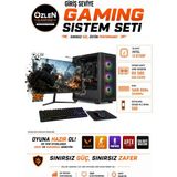 Özlen X5 I3 9100F Rx 580 8gb 16GB Ram 500GB M.2 SSD 24'' Full Hd 100Hz Set Oyuncu Bilgisayarı