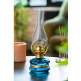 ÖZLEVENT Klasik Gaz Lambası Mavi No:14