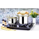Özlife Dolce Gold 4 + 8 lt Düdüklü Tencere