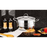Özlife Ekin Çelik Tekli Tencere Sade 31 lt 40 x 26 cm - Inox
