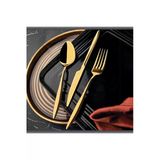 Özlife Ela 60 Parça Titanyum Gold Çatal Kaşık Bıçak Takımı Seti 12 Kişilik
