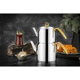 Özlife Koza Inox Gold Büyük Boy Çaydanlık Takımı 188