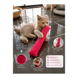 ozlıkaa Yumuşak Peluş Kedi Oyuncağı Kedi Oyun ve Aktivite Kediler İçin Peluş Oyun Arkadaşı Isırma, Yakalama ve Eğlence