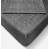Özlü 160x200 cm Antrasit Fitted Lastikli Çift Kişilik Çarşaf Seti