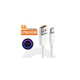 Özmen Xiaomi Mi Uyumlu Turbo Hızlı Şarj Kablosu 67W 6A Redmi Note 11 Pro 5g Note 12 T Pro Note 13 Pro 5g Tüm Modeller Ile Uyumlu