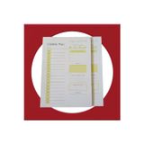 Özmeral Baskı 1 Adet Günlük Planlayıcı,Planlıyıcı,Günlük Planlayıcı, Haftalık, Ajanda, Defter|A5 30 Yaprak 15*21Cm