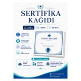 OzmeralBaskı A4 Sertifika Kağıdı 100 Adet 220 Gr Kalın Beyaz Kartuşlu Mürekkepli Tanklı ve Lazer Yazıcı Uyumlu.