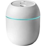 Ozmik Hava Nemlendirici USB Mini Su Difüzör LED Lamba Buhar Makinesi H20 Humidfer 300 ml - Beyaz