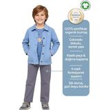 OZMOZ Organik Colorado Klasik Kışlık Erkek Çocuk Pantolon - Koyu Gri - 6 Yaş