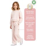 OZMOZ Organik Pembe Kışlık Kız Çocuk Eşofman Takım - 6 Yaş