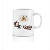 Özmur Concept Büyük Patron Tasarım Kupa Bardak
