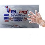 Ozmus Avm Elpo Hdpe Eldiven Tek Kullanımlık Şeffaf - 100 Adet