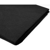 Ozn Aksesuar Kadın Yapışkanlı Çanta Besleme Telası 80X100 cm Siyah Astar Kumaşı Desenli