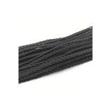 OZN AKSESUAR Süet Deri Örgü İp, 6mm , DIY El Yapımı Bileklik, Kolye Ipi Dekoratif Kordon (3 Metre)