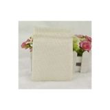 OZN TUHAFİYE Kese Krem Renk Jüt Kumaş 7x9 Cm 50 Adet