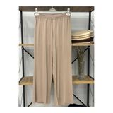 ÖZNE BUTİK Kadın %100 pamuklu likralı penya pantalon