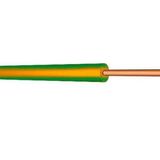 Öznur 1.5 mm Sarı Yeşil 1 Metre H07Z1-U NYA HFFR Kablo