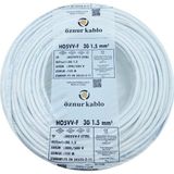 Öznur 10Mt 3X1,5Mm Ttr Bakır Elektrik Kablosu Beyaz