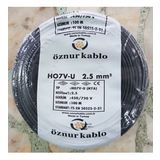 Öznur 2.5 mm Siyah NYA Kablo