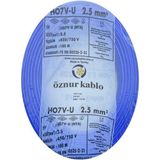 Öznur 2.5 Nya Mavi Bakır Kablo (100M Fiyatıdır)