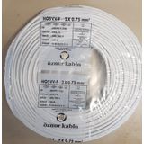 Öznur 2x0.75 mm Ttr 100 m Beyaz Kablo