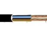 Öznur 2x0.75mm TTR Kablo Siyah 100 Metre