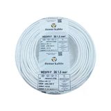 Öznur 30Mt 3X1,5Mm Ttr Bakır Elektrik Kablosu Beyaz