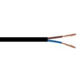 Öznur H05vv-F 1 mt 2x0.75 mm Siyah Ttr Çok Telli Kablo