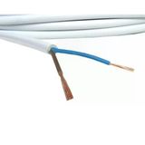 Öznur H05vv-F 1 mt 2x1.5 mm Beyaz Ttr Çok Telli Kablo