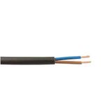 Öznur H05VV-F 1 mt 2x1.5 mm Siyah Ttr Çok Telli Kablo