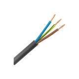 Öznur H05VV-F 1 mt 3x2.5 mm Siyah Ttr Çok Telli Kablo