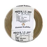 Öznur H07V-K 1.5 mm Kahverengi Nyaf Çok Telli Halojen Free Kablo