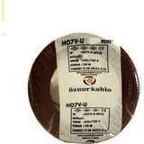 Öznur Kablo 10 Mm Nya Kahverengi 50 Metre