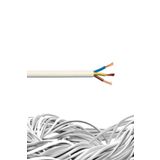 Öznur Kablo 15 Metre 3x1,5 Ttr H05VV-F Beyaz Öznur Kablo