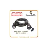 öznur kablo ELEKTRİKLİ ARAÇ ŞARJI İÇİN ( 8 METRE) UZATMA KABLOSU 3X2.5 TTR TAM BAKIR ÖZNUR KABLOLU IP54 ÇOCUK KORUMALI FİŞLER SEYYAR.