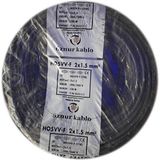 Öznur Pınn Global - Öznur 2X0,75MM Ttr Kablo - 40 Metre - Siyah