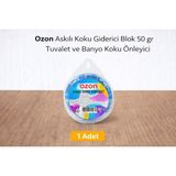Ozon Askılı Koku Giderici Blok 50 gr Tuvalet ve Banyo Koku Önleyici 1 Adet