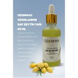 ozonmax OZON YAĞI 50 ML (Ozonlanmış Saf Zeytinyağı), Soğuk Sıkım, %100 Saf Ve Doğal Bakım,