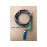 Özs 14MM Çelik Lavabo Wc Açıcı Tel Banyo Gider Borusu Açma Teli 10METRE - 10 m