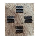 Özs Papatya Mini Menteşe Tavla Kutu Menteşesi Antik Bakır Renk 100 Adet