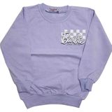 Özsa Barbie Ön-Arka Baskılı Kız Çocuk Mevsimlik Sweatshirt - Açık Lila - 5 - 6 Yaş